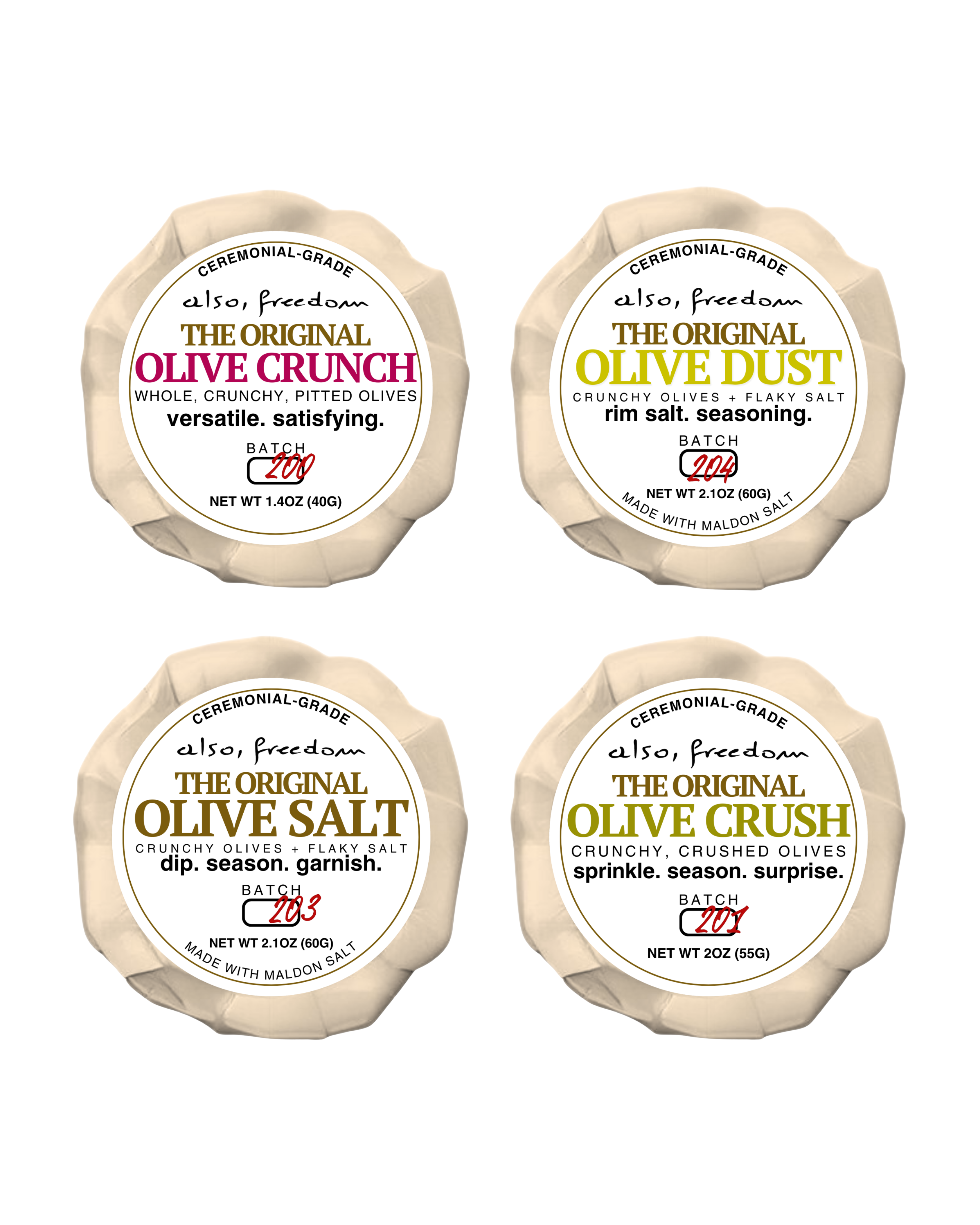 BMサ18◯●oliveページ●◯ The Crunchy Olive Sampler (4) – Also, Freedom