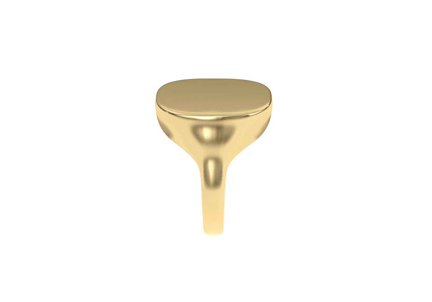 The Franca Touch Signet Ring - Custom Gold Engraving | Also, Freedom