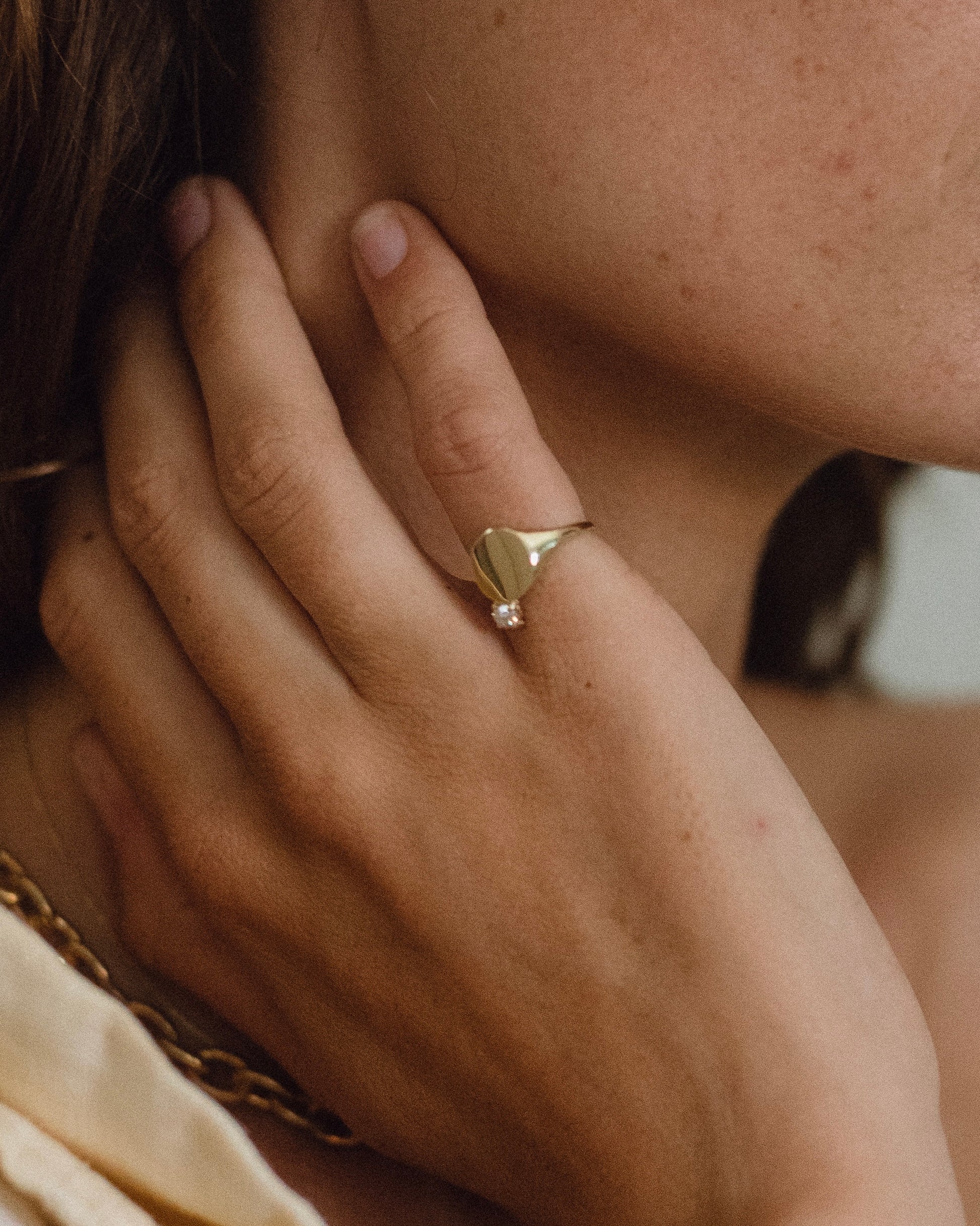 The Franca Floating Diamond Ring - Also, Freedom