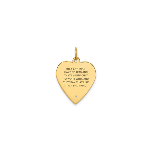 Whole Heart Difficult Charm (4 Sizes)