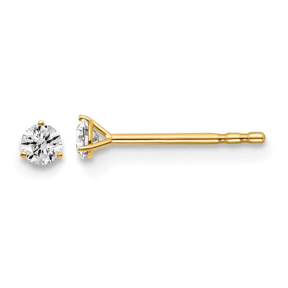 The Espresso Martini Diamond Studs - Lab - 12 Sizes