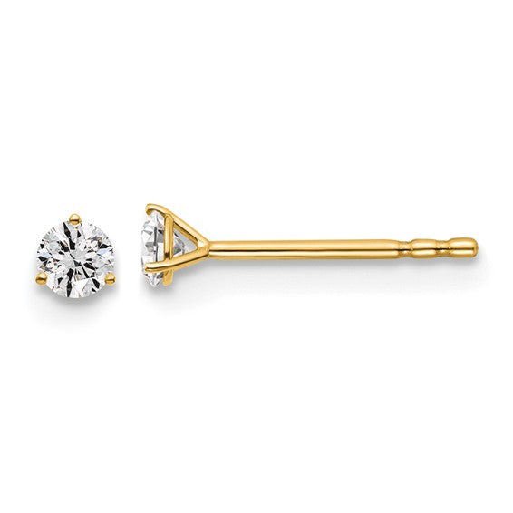 The Espresso Martini Diamond Studs - Lab - 12 Sizes