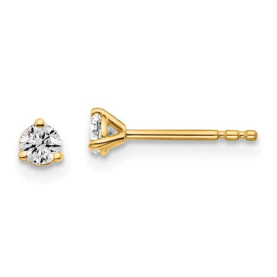 The Espresso Martini Diamond Studs - Lab - 12 Sizes