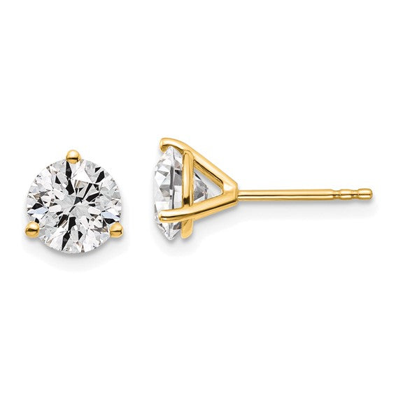 The Espresso Martini Diamond Studs - Lab - 12 Sizes