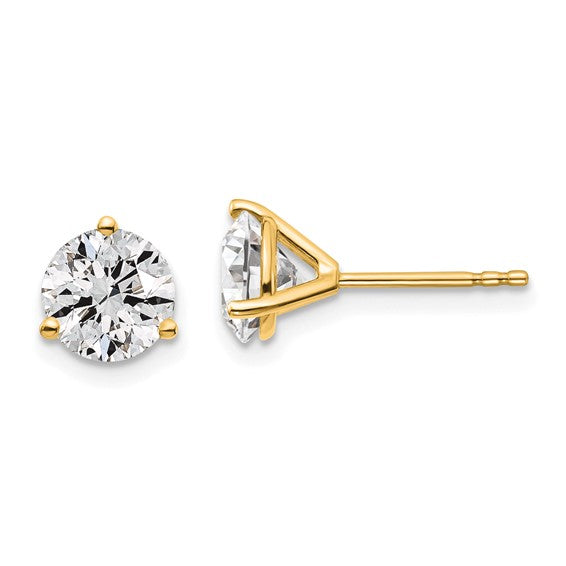The Espresso Martini Diamond Studs - Lab - 12 Sizes