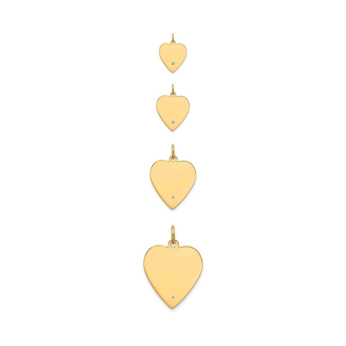 Whole Heart Oui Non Charm (4 Sizes)