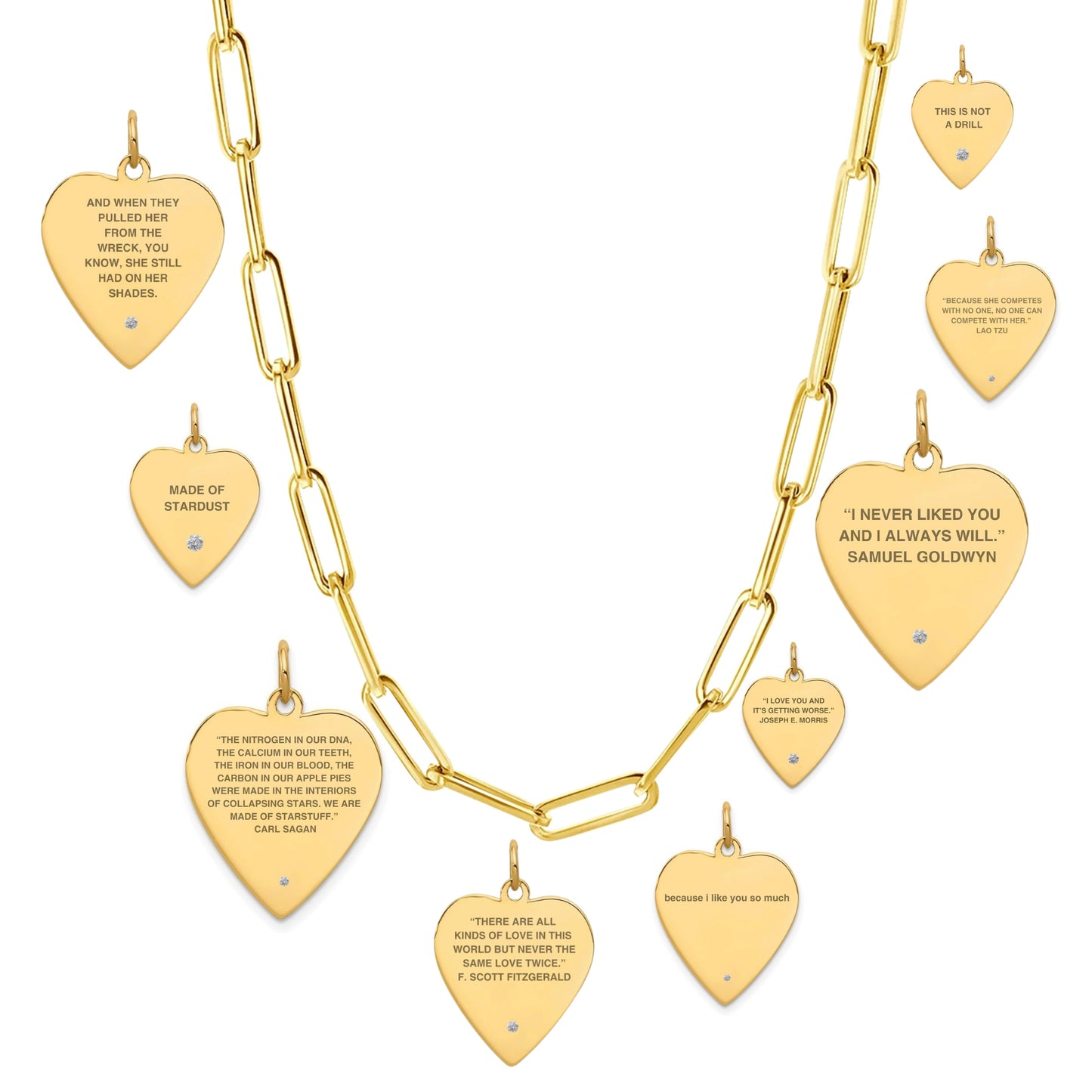 Whole Heart Starstuff Charm (4 Sizes)