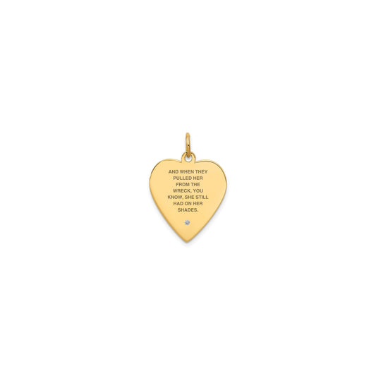 Whole Heart Shades Charm (4 Sizes)