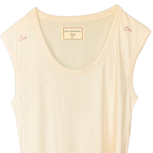 Oui Non, Scoop Muscle Tank