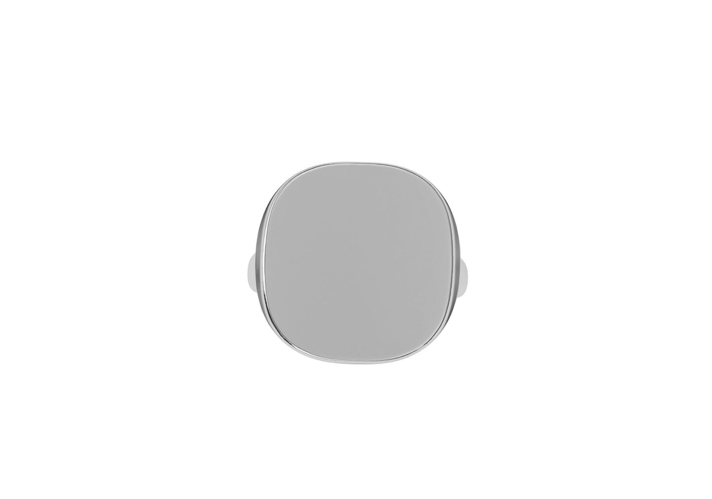 The Franca Ober Signet Ring - Silver & 18k Vermeil