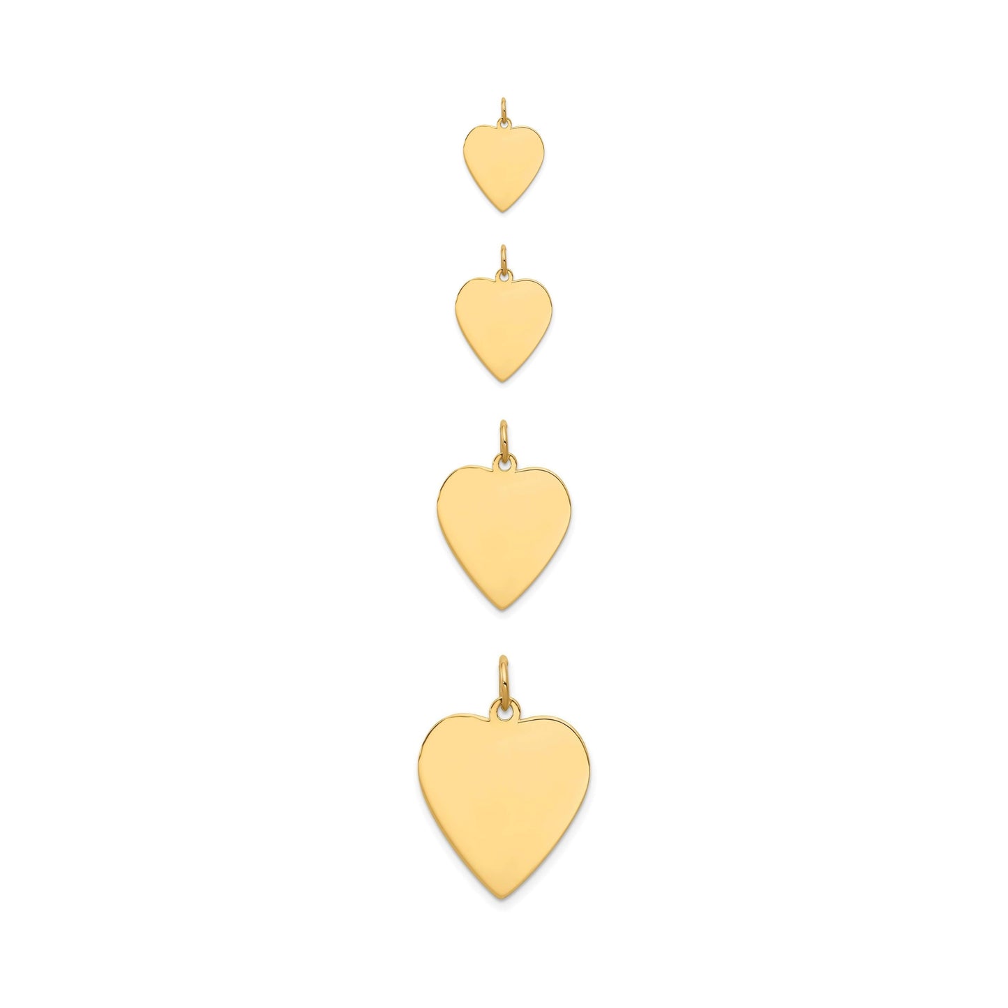 Customizable Whole Heart Charm (4 Sizes)