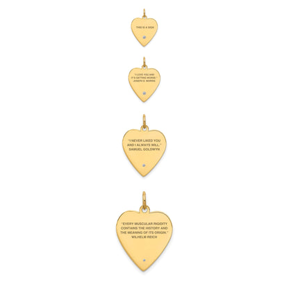 Whole Heart حب Charm (4 Sizes)