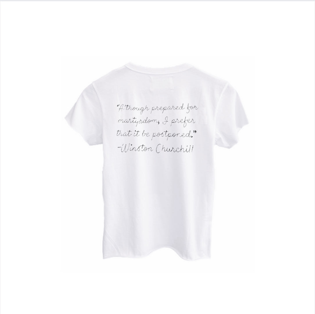 Churchill #2, Baby Girl Tee
