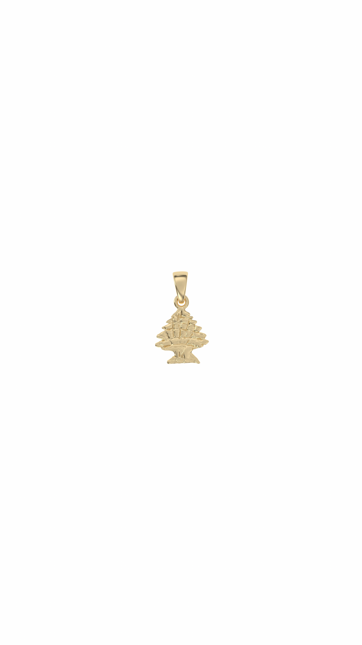 The Arze Charm - Yellow Gold