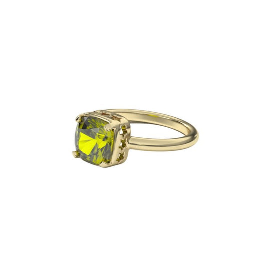Mini Leo Ring - Peridot
