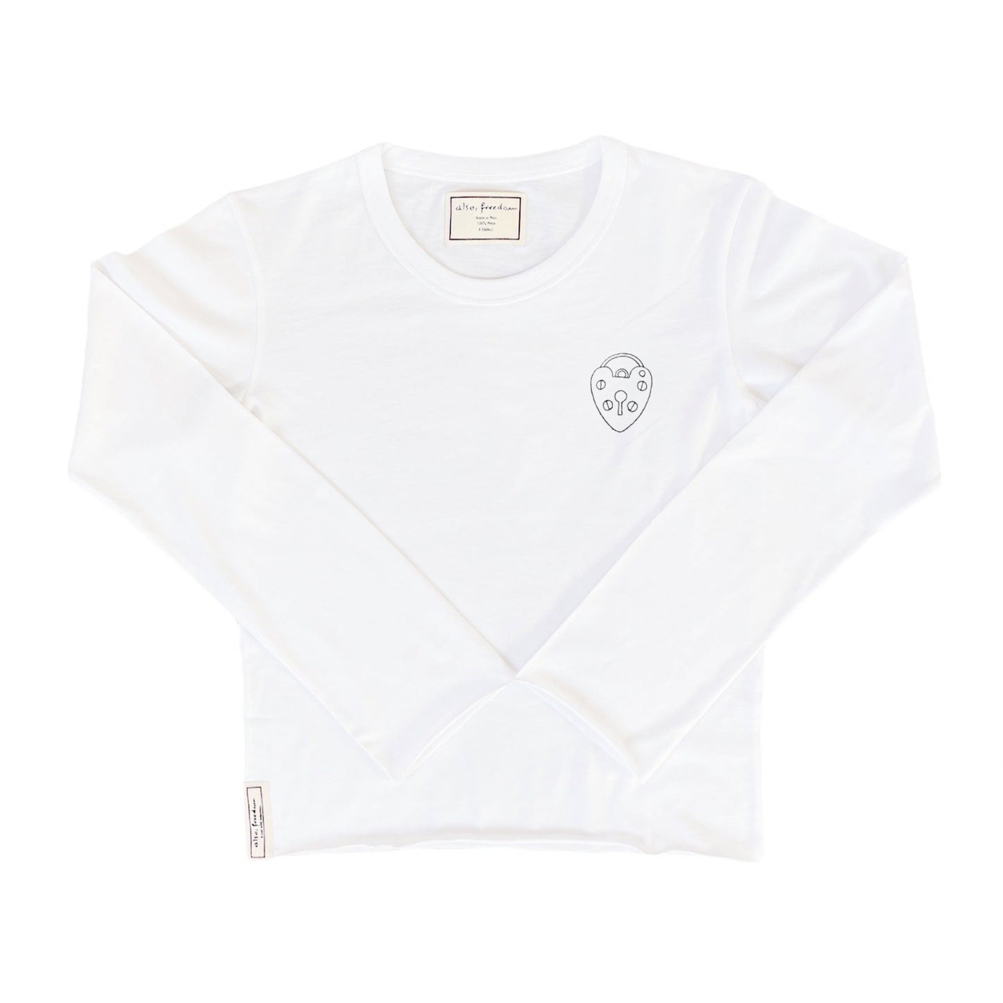 Our Vintage Heart, Long Sleeved Baby Girl Tee