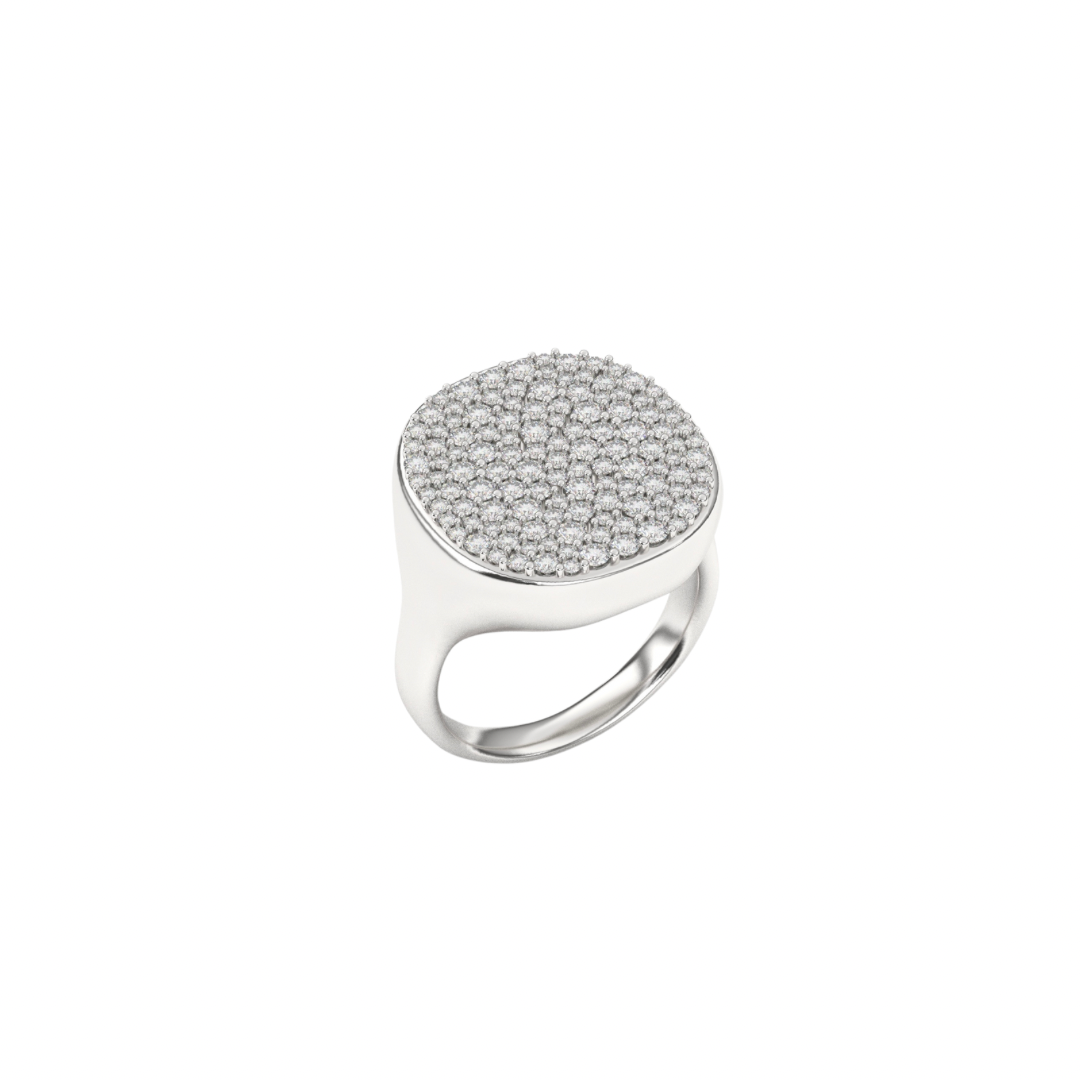 The Franca Ober Diamond Ring - Elegant Design | Also, Freedom