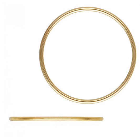 14k GF Thin Stackable Ring 1mm