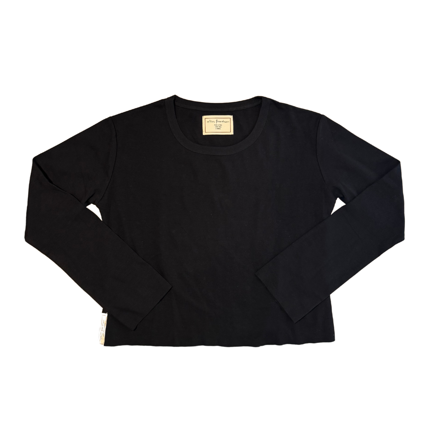 Purist, High-Waisted Long Sleeved Tee