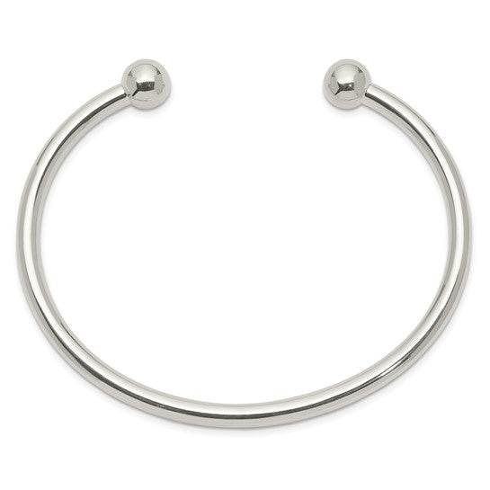 Silver Slip-On Bangle