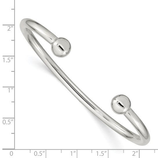 Silver Slip-On Bangle