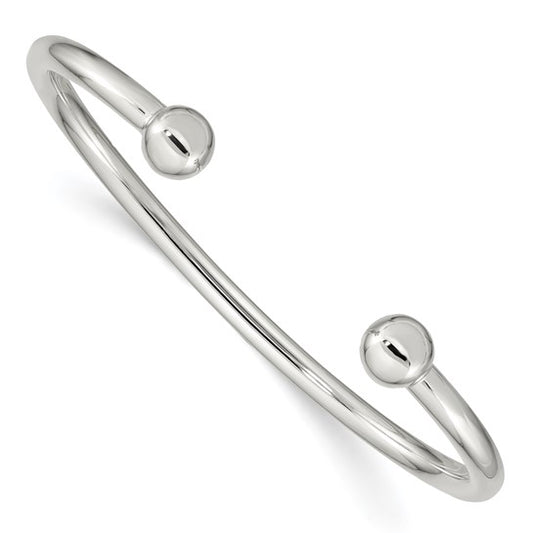 Silver Slip-On Bangle