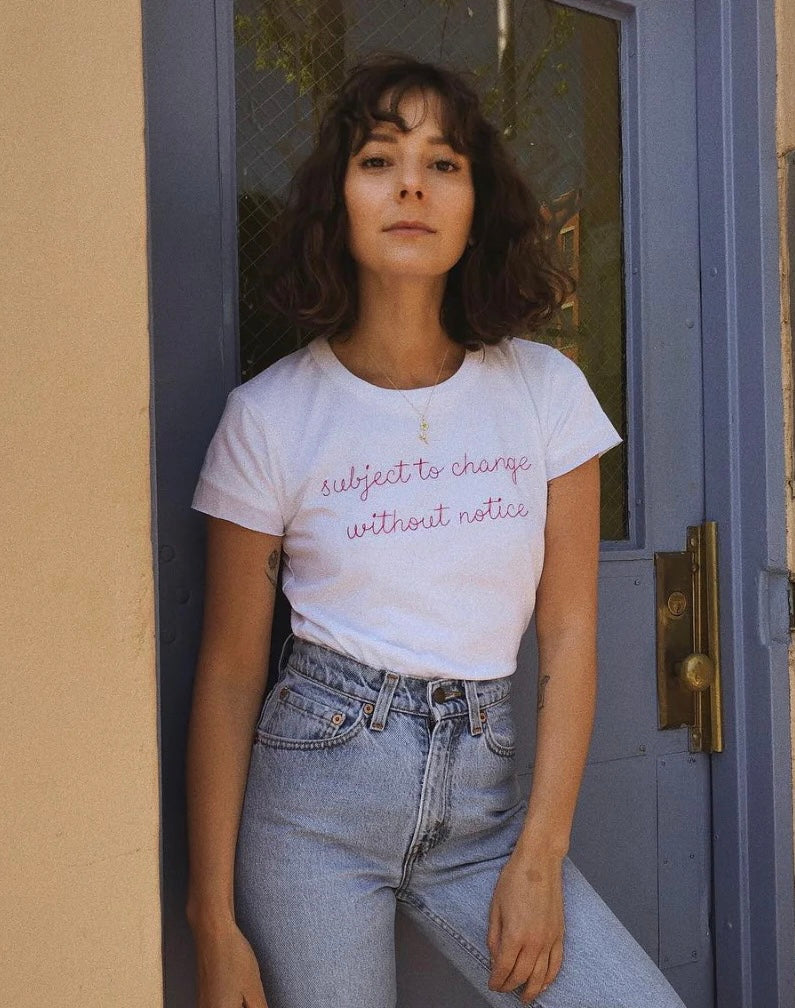 Subject to Change Without Notice, Baby Girl Tee - Also, Freedom