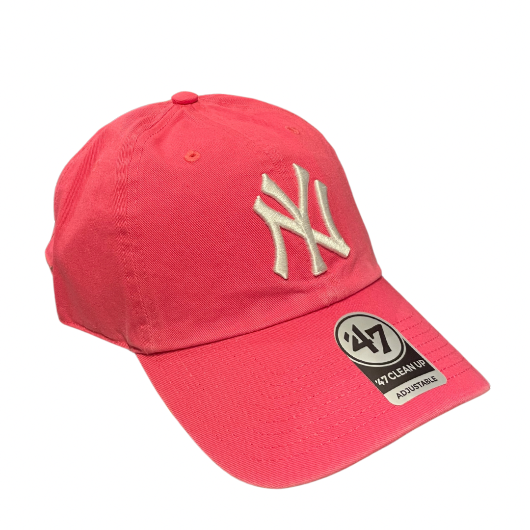 Vintage Coral, NY Strapback Hat - Also, Freedom