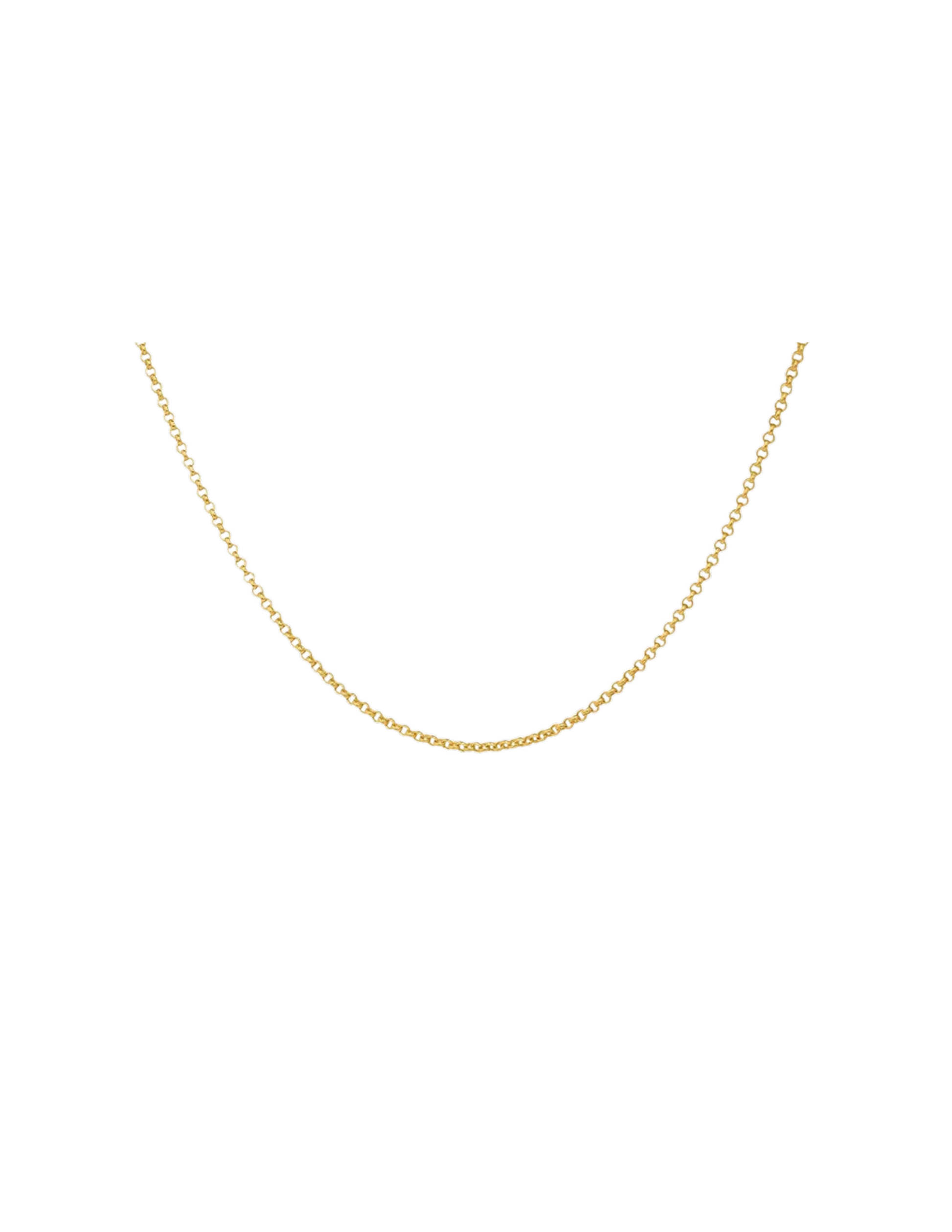 Rolo Belcher Chain | 14k Gold | 16 inch - Also, Freedom