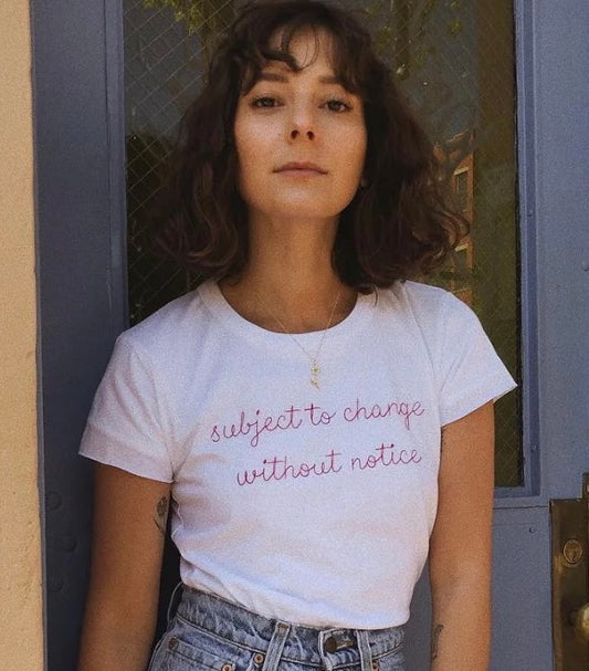 Subject to Change Without Notice, Baby Girl Tee