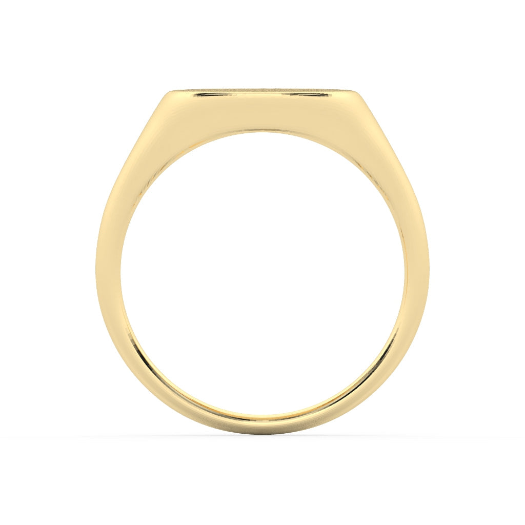 The Franca Squared Signet (Pinky) Ring - Also, Freedom