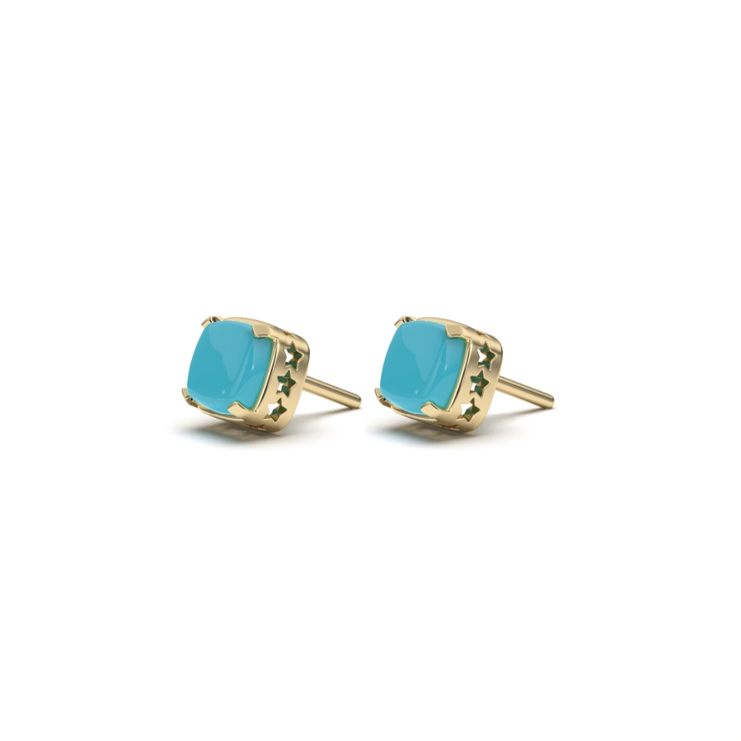 Mini Leo Earrings - Also, Freedom