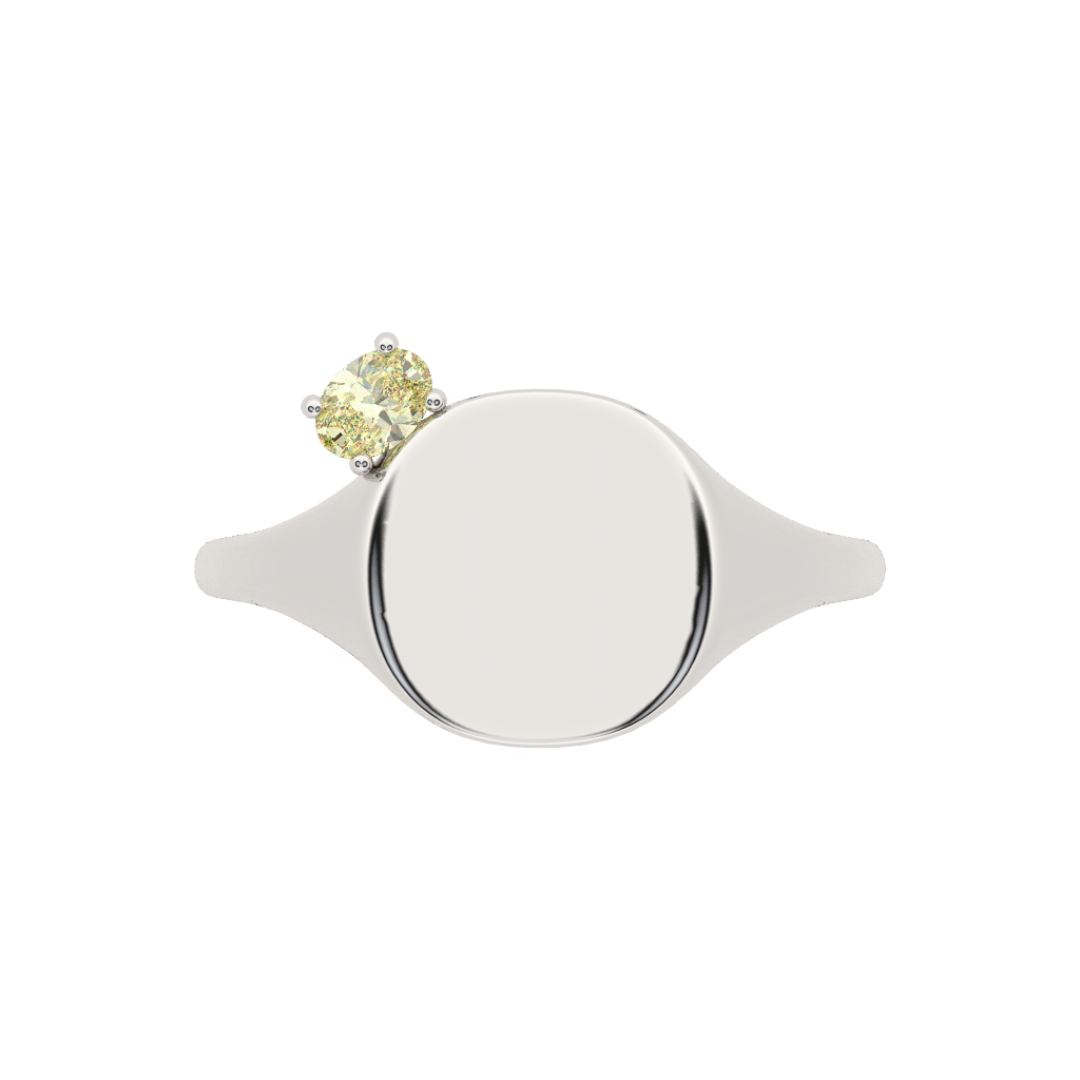 The Franca Floating Diamond Ring - Also, Freedom