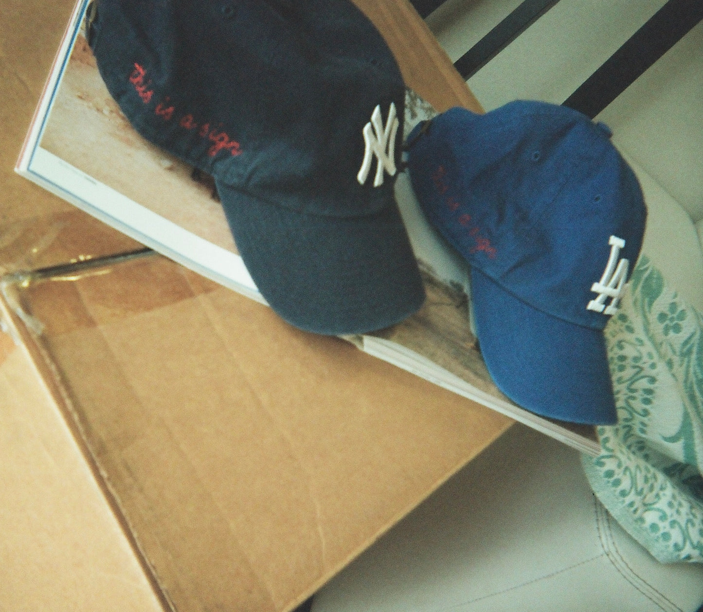 This is a Sign, NY Strapback Hat - Also, Freedom
