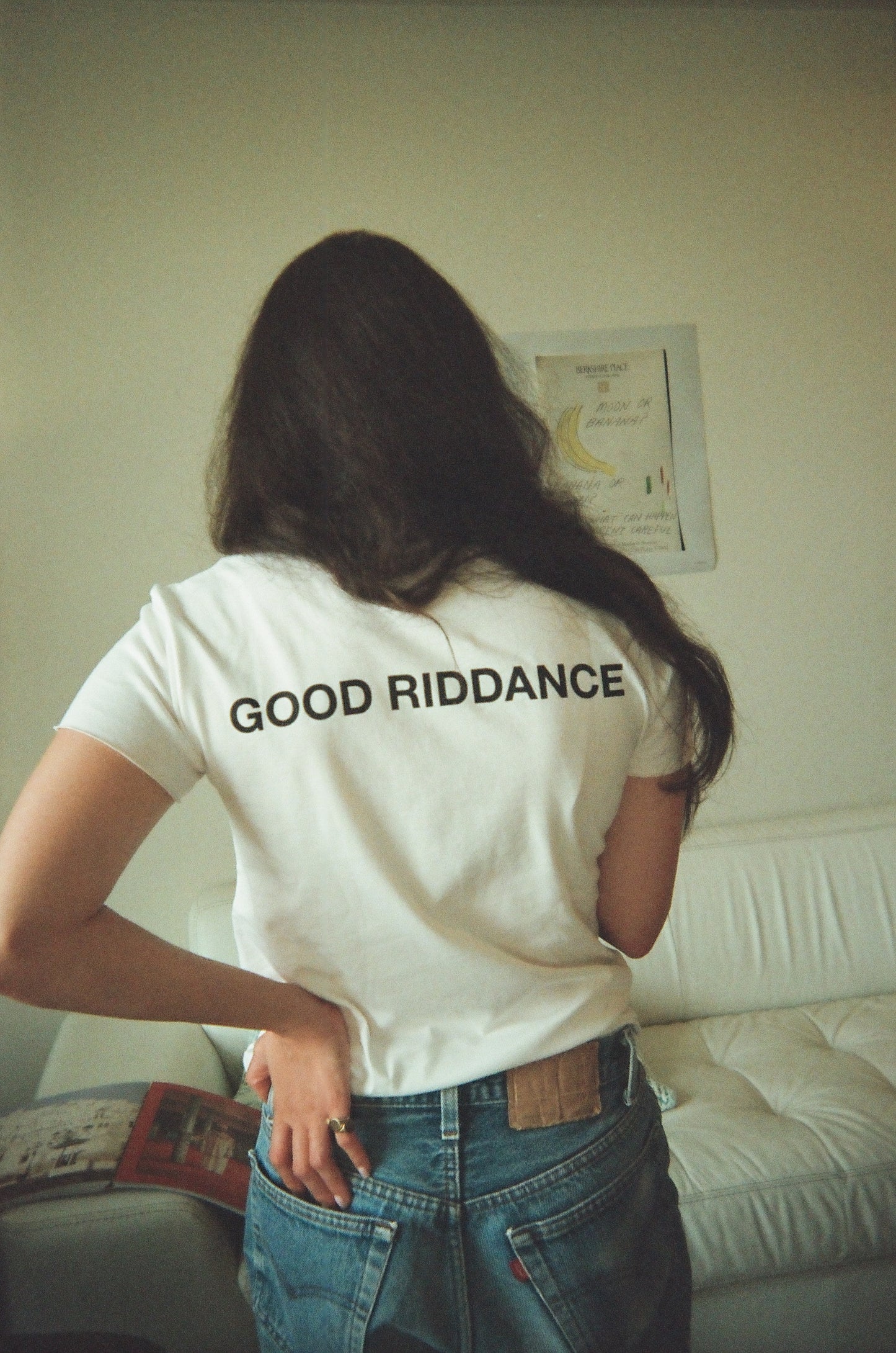 Good Riddance, Baby Girl Tee - Also, Freedom