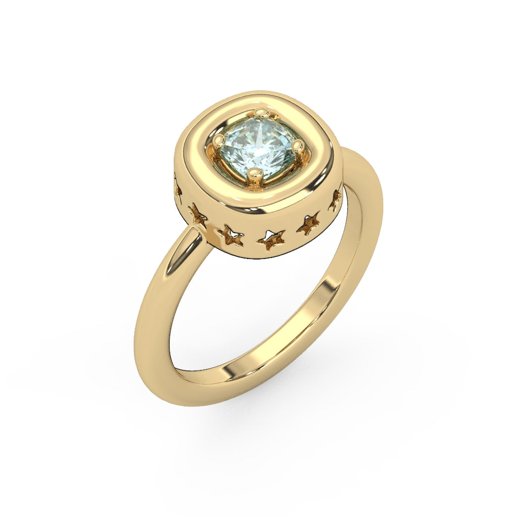 Mini Leo Puff Ring - Also, Freedom