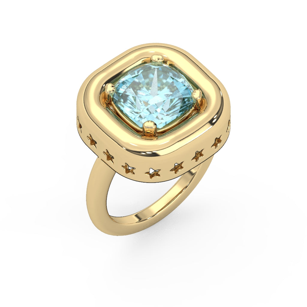 Leo Puff Ring - Also, Freedom