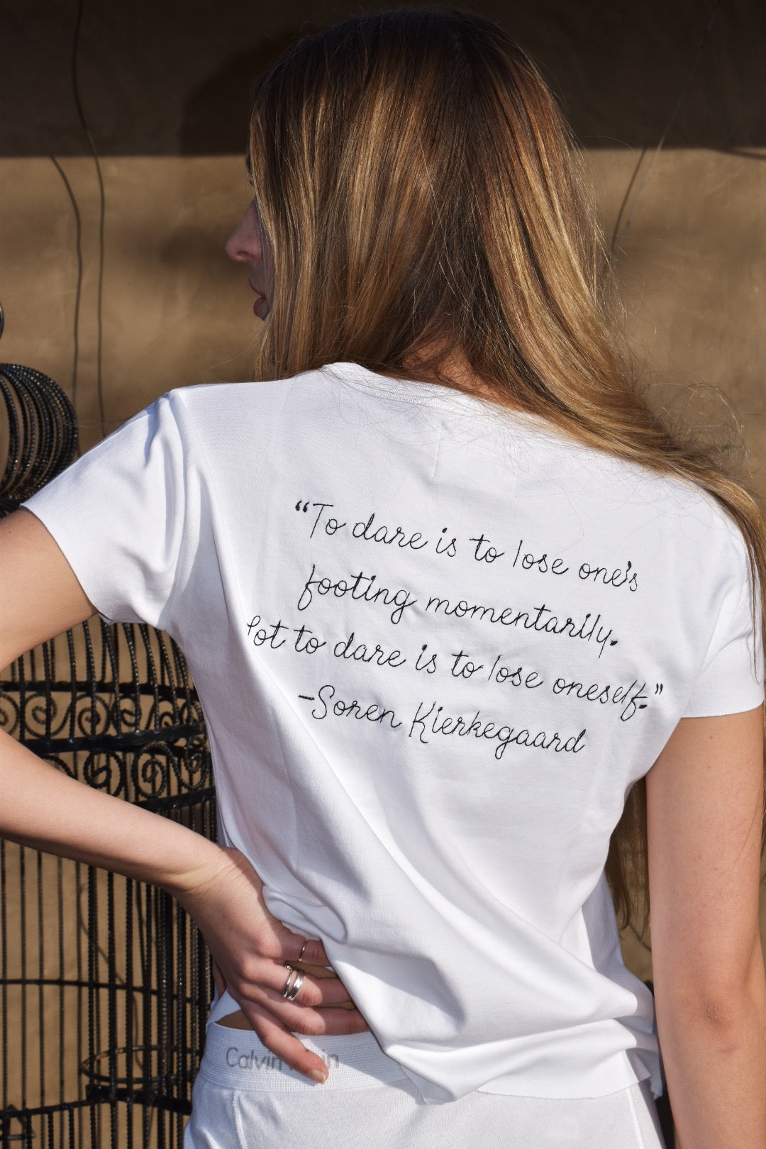 Kierkegaard, Baby Girl Tee - Also, Freedom