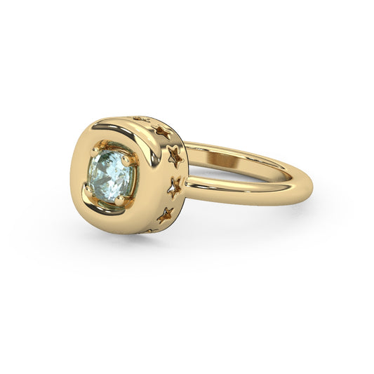 Mini Leo Puff Ring - Also, Freedom