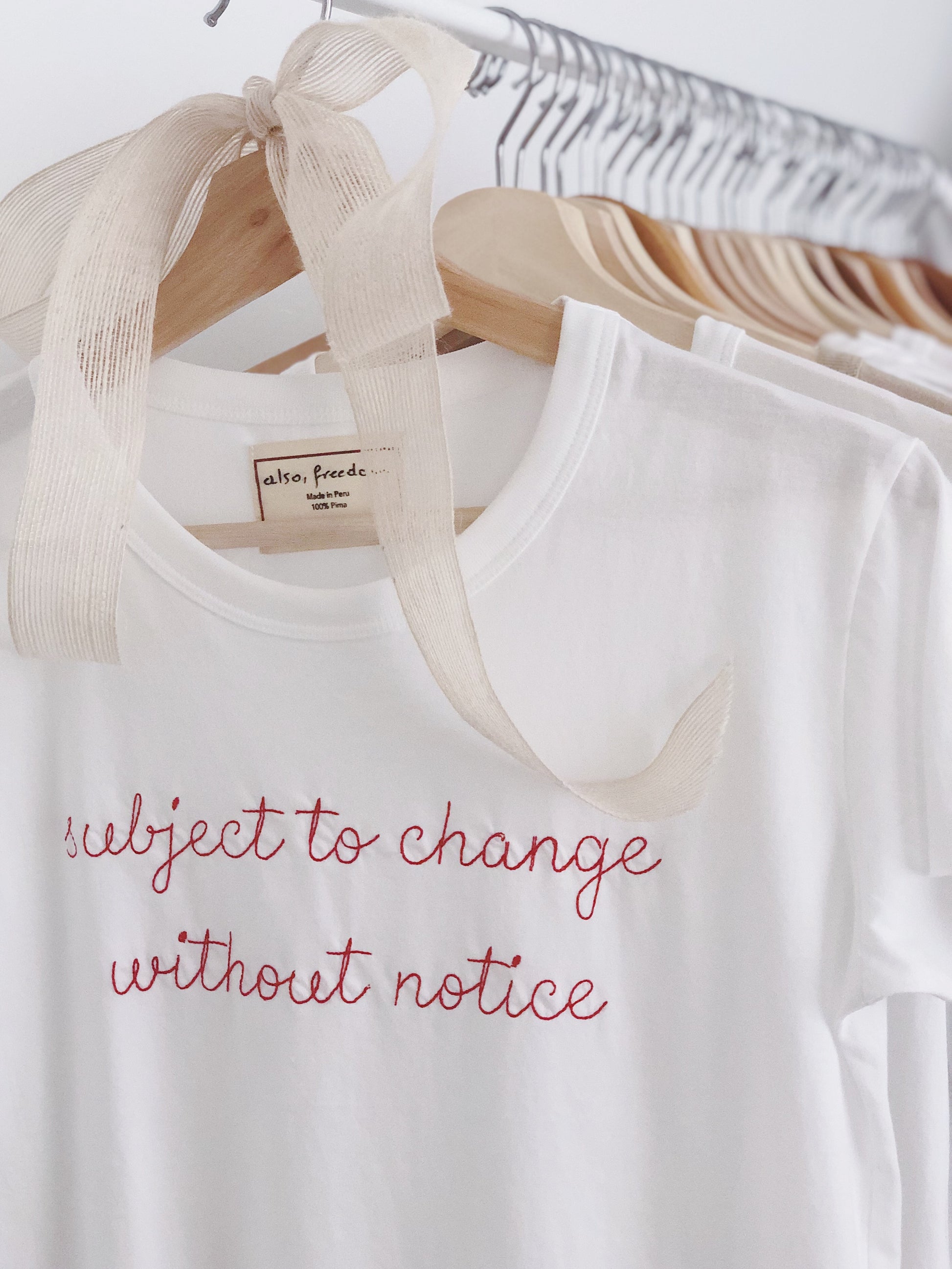 Baby Girl Tee - Subject to Change Without Notice