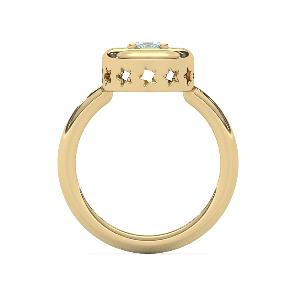 Mini Leo Puff Ring - Also, Freedom