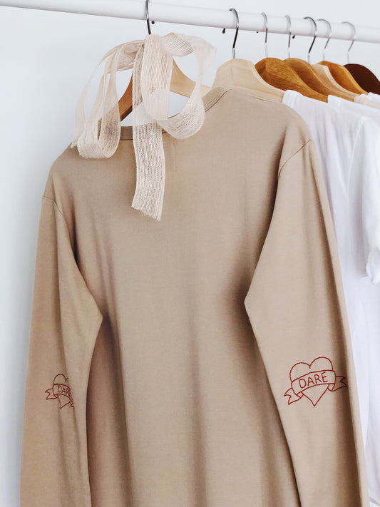 Dare (On Elbows), Long Sleeved Dress - Also, Freedom
