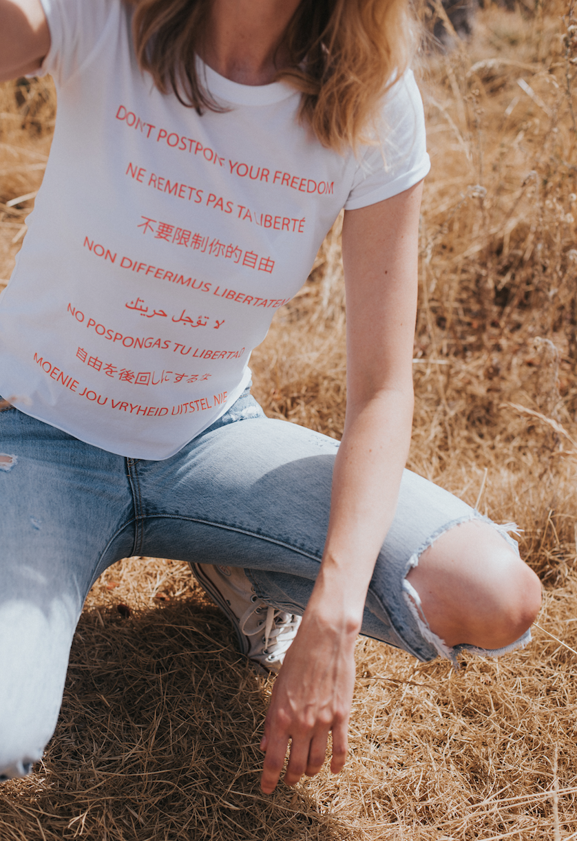 Pangaea, Baby Girl Tee - Also, Freedom