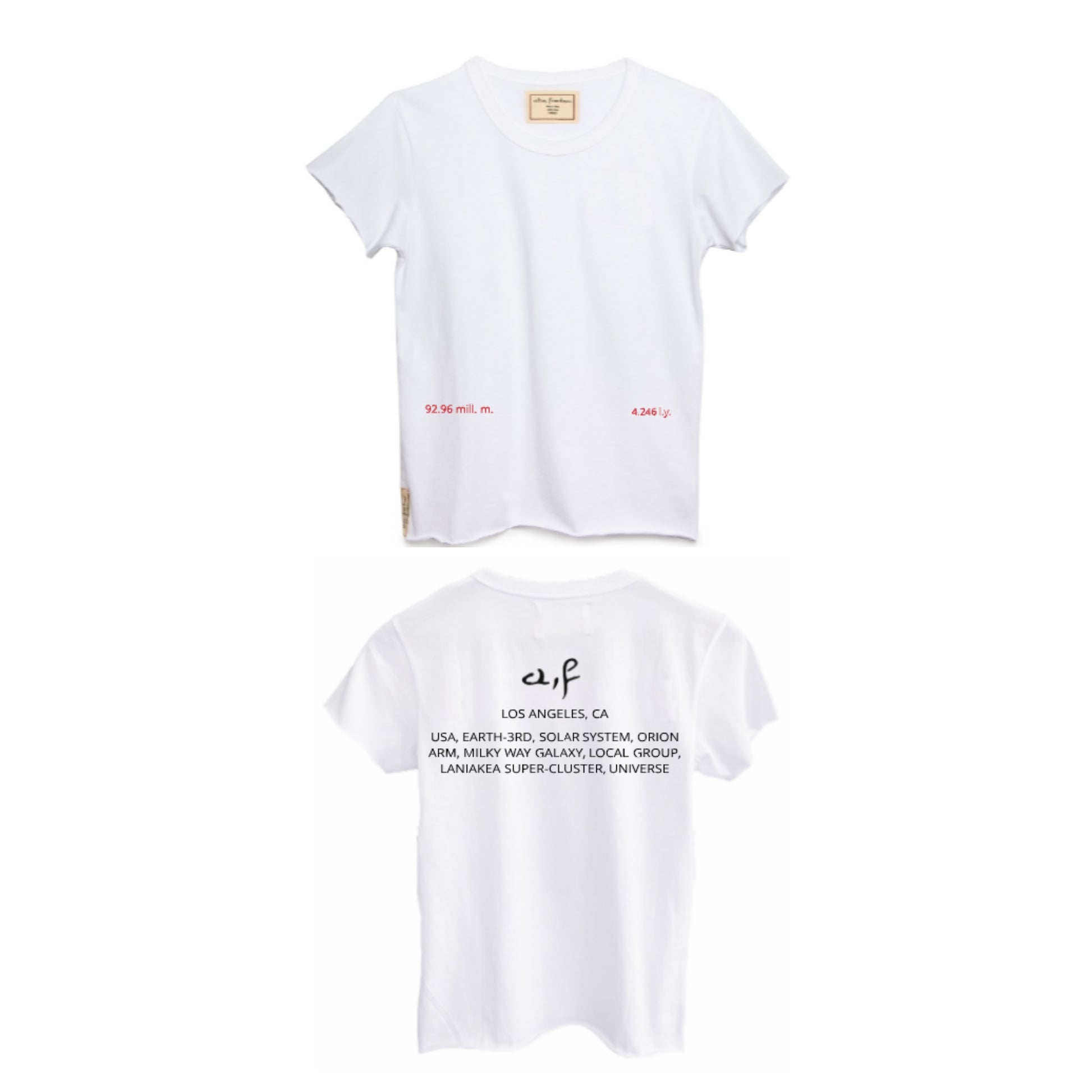 Galactic Address, Air Tee - Also, Freedom