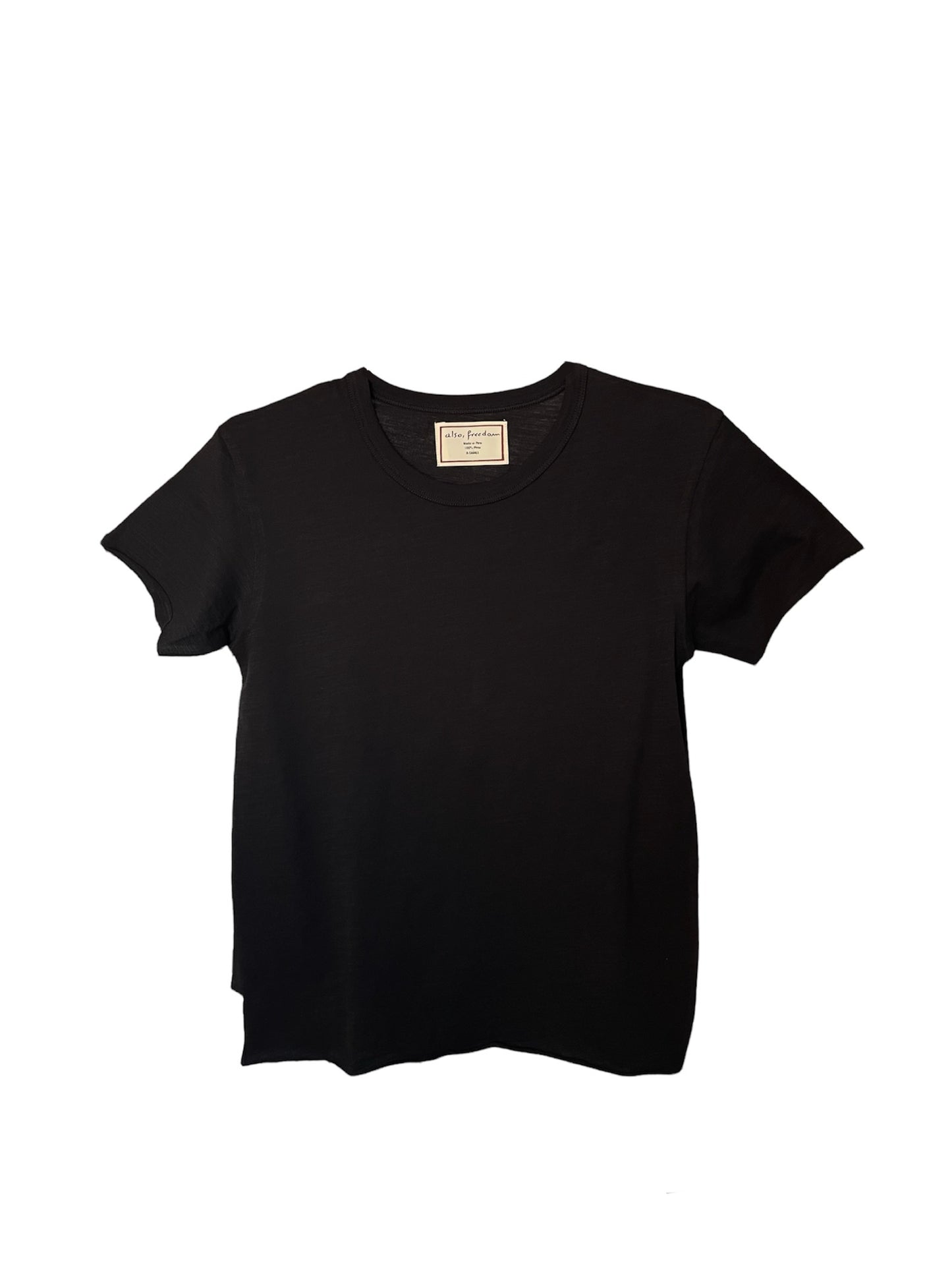 The Purist Crew Slub, Air Tee - Also, Freedom