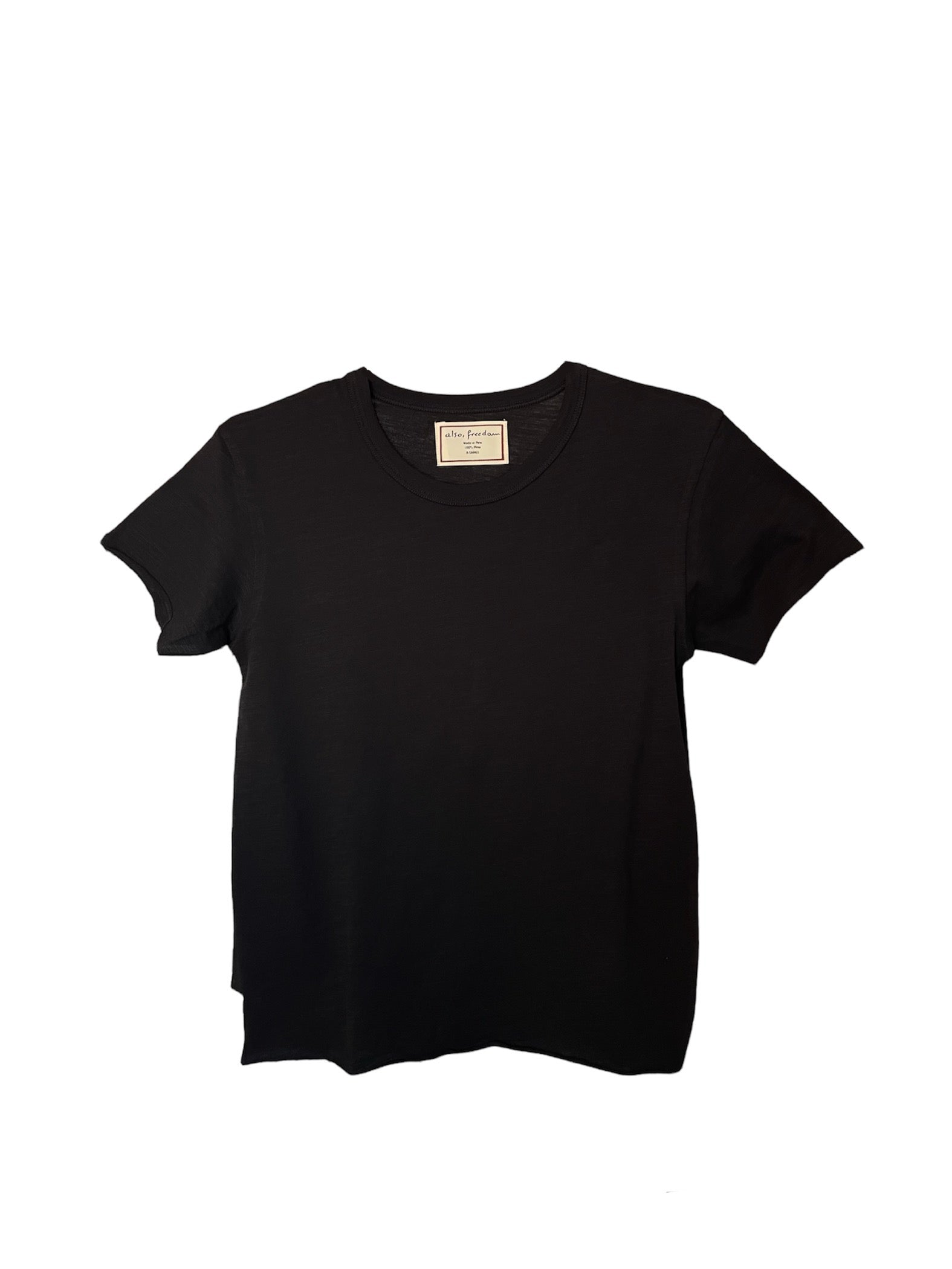 The Purist Crew Slub, Air Tee - Also, Freedom
