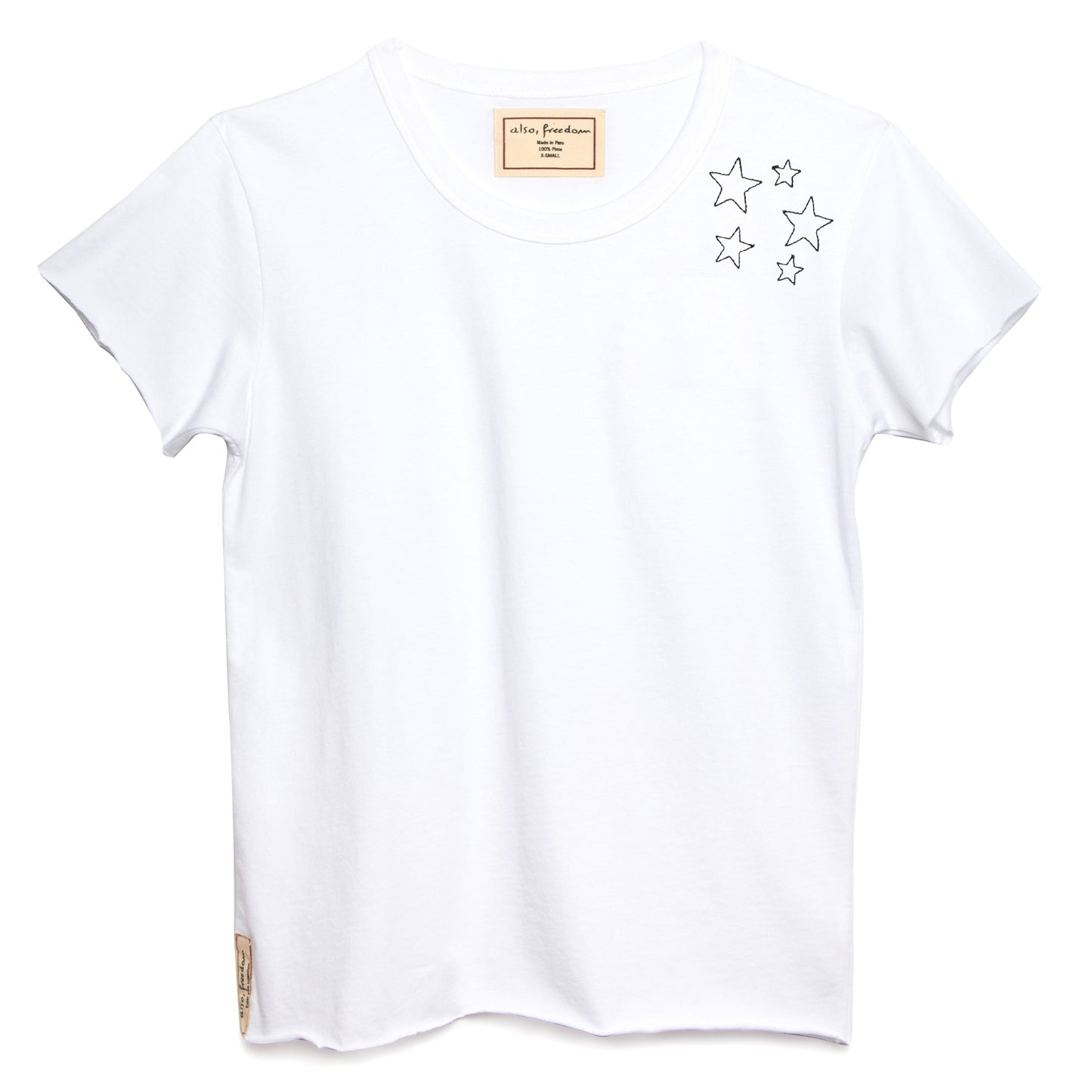 15 Minutes (Andy Warhol), Baby Girl Tee - Also, Freedom