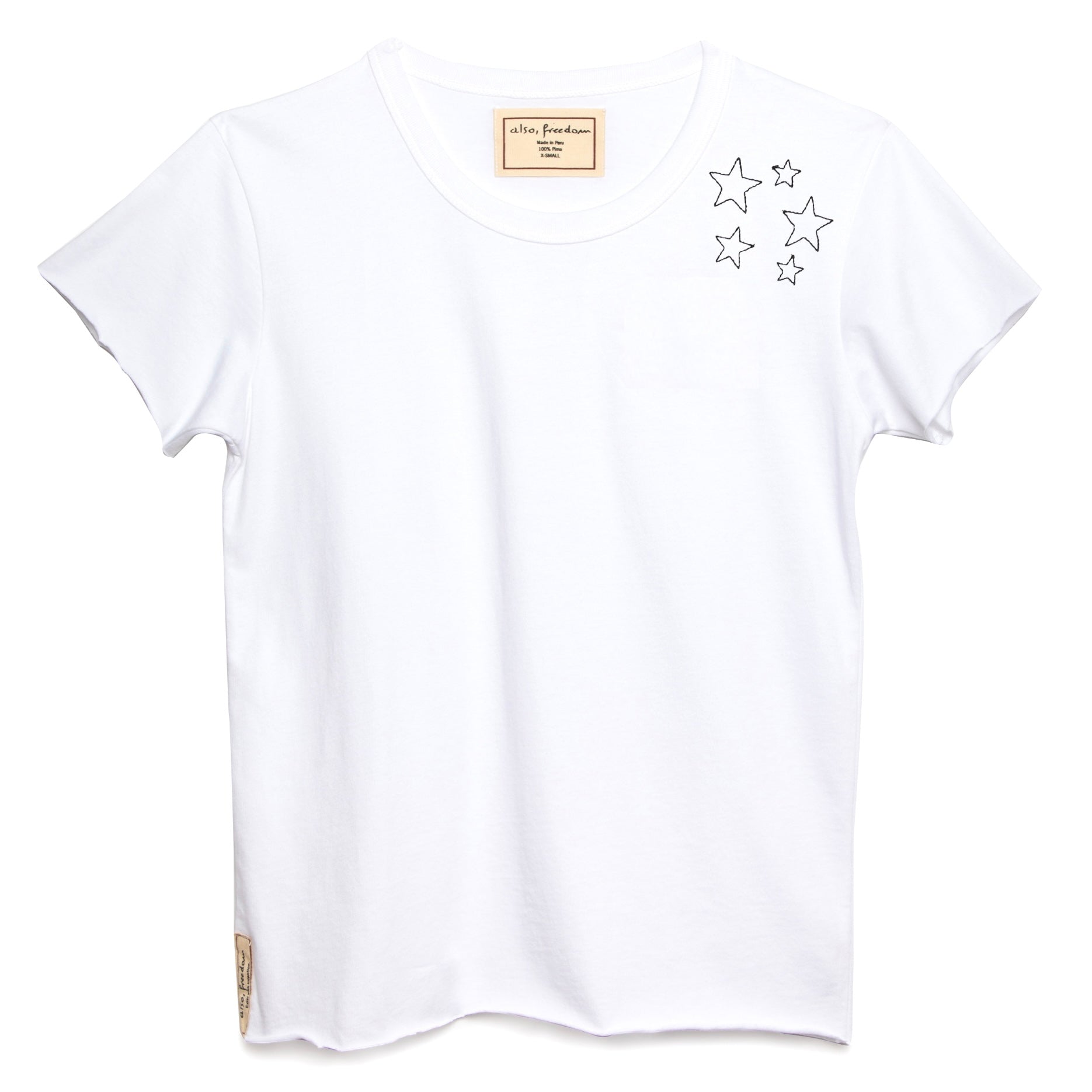15 Minutes (Andy Warhol), Baby Girl Tee - Also, Freedom