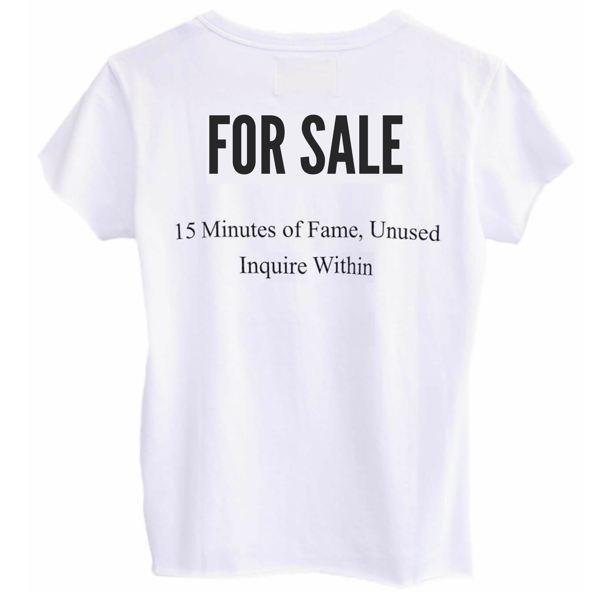 15 Minutes (Andy Warhol), Baby Girl Tee - Also, Freedom