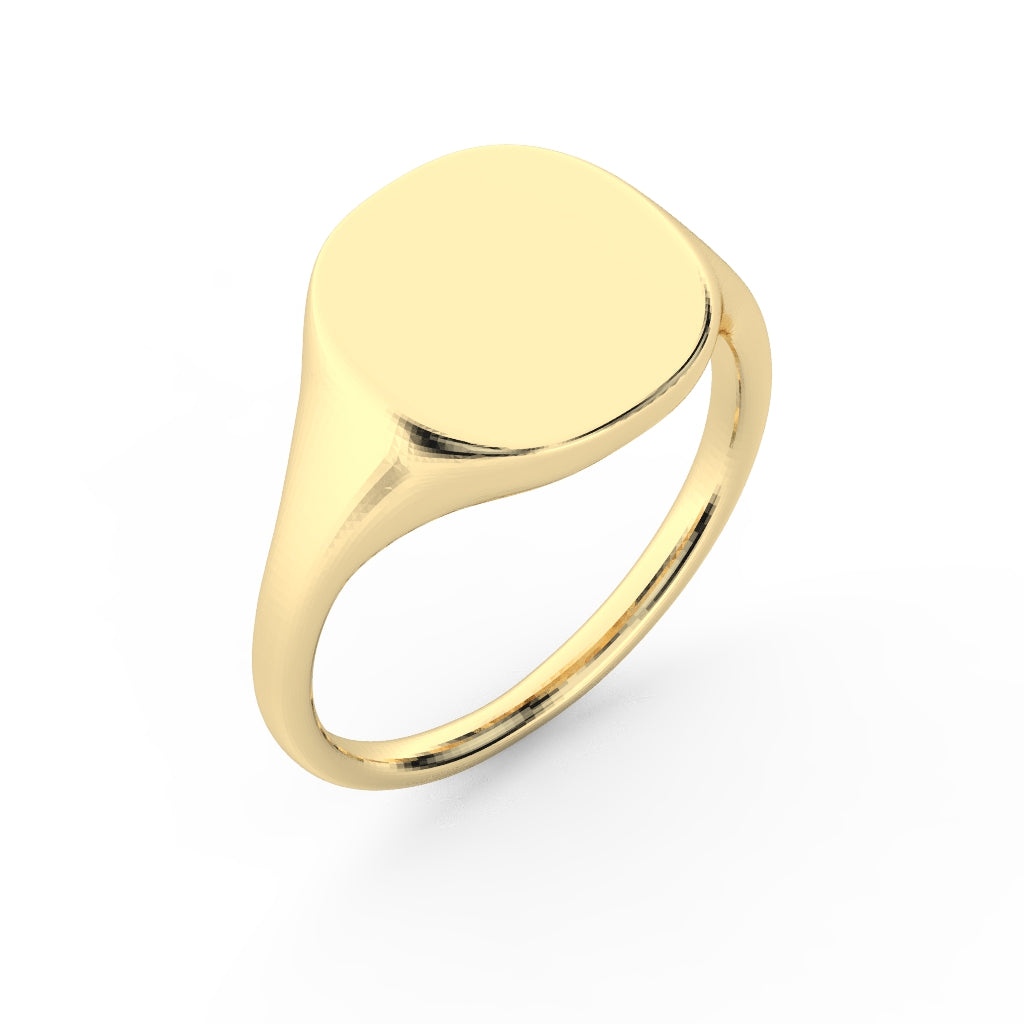 The Franca Squared Signet (Pinky) Ring - Also, Freedom